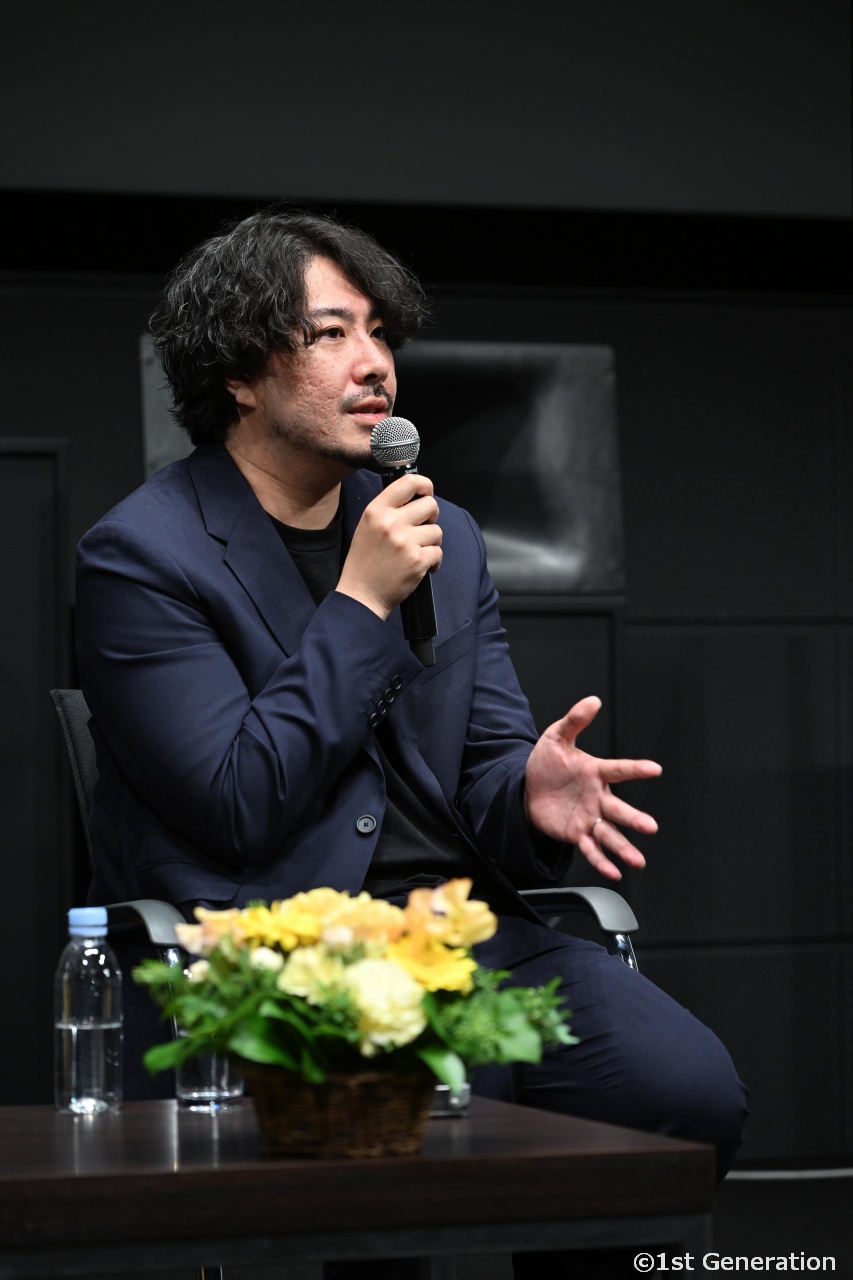 第3回大島渚賞記念上映会「トークショー」。藤元明緒（第3回受賞者）ｘ黒沢清ｘ大島新