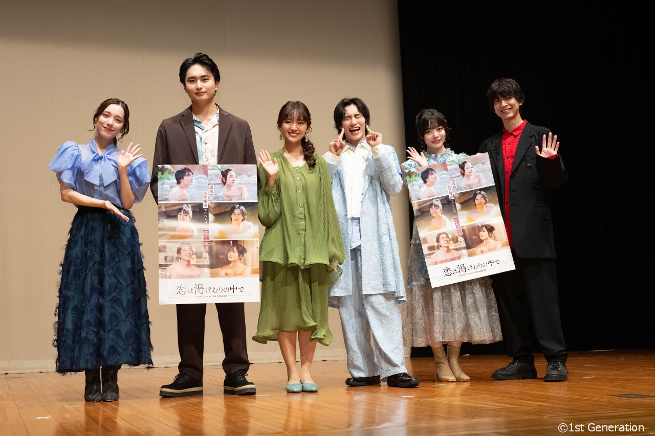 映画『チャロの囀り』公開初日舞台挨拶。みなさんの中にちょっと残るものや気づきがあれば嬉しい。