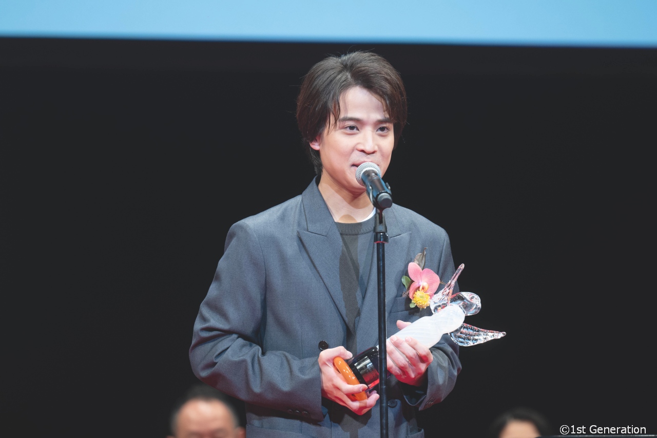 第37回 高崎映画祭　最優秀新進俳優賞「堀家一希」『世界は僕らに気づかない』飯塚花笑監督の登壇に涙