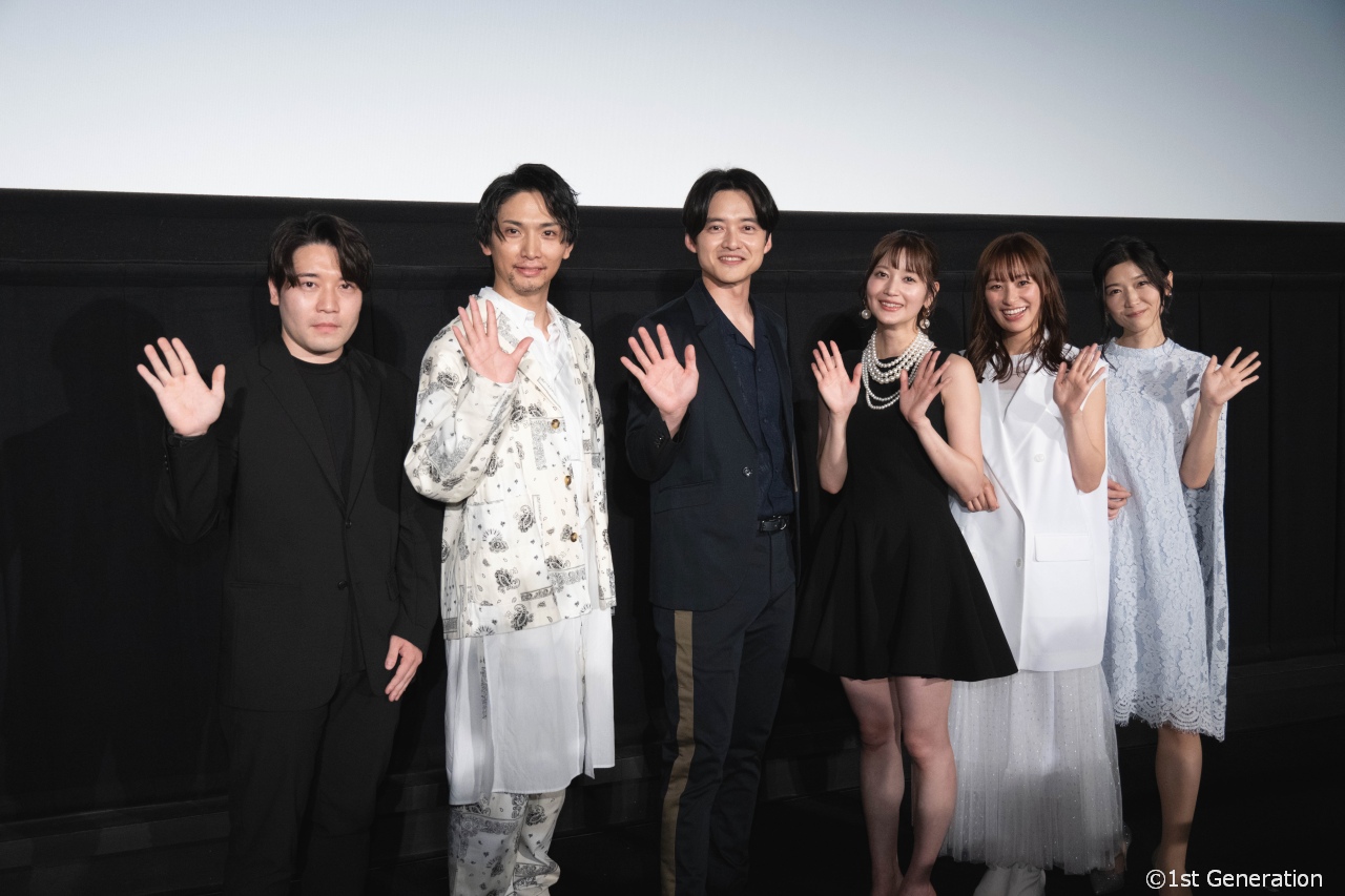 映画『THIS MAN』公開記念舞台挨拶でキャスト陣の“不可解”体験トーク。人の叫び声、番号が変わる鍵…