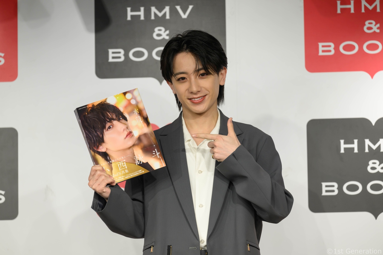 小西詠斗、2nd写真集「水鏡」発売記念イベント開催　台湾ロケで新たな魅力を開花