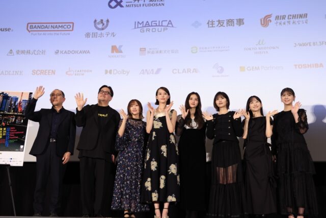 東京国際映画祭でアニメ映画『GROTESQQQUE』舞台挨拶開催！錦織敦史監督と市ノ瀬加那、南沙良、乃木坂46（井上和・中西アルノ・一ノ瀬美空・冨里奈央）登壇！